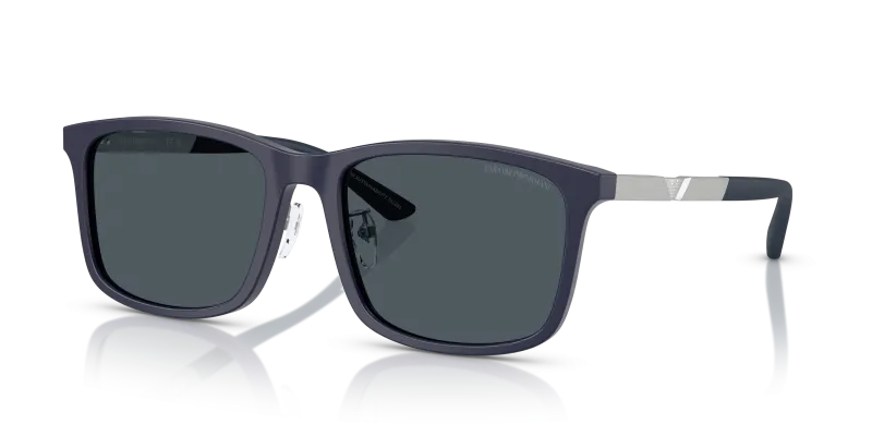 แว่นกันแดด Emporio Armani EA4241D-618987 Matte Dark Blue Blue Emporio Armani EA4241D 618987 แว่นกันแดดสีน้ำเงินเข้มผิวด้าน สำหรับผู้ชาย