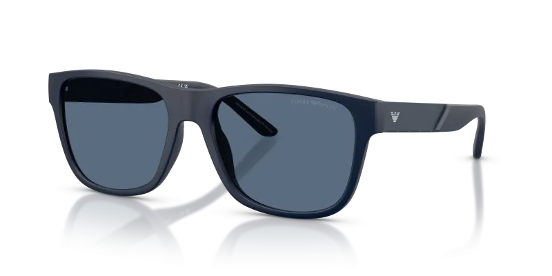 แว่นกันแดด Emporio Armani EA4243F-624480 Matte Blue Dark Blue แว่นกันแดด Emporio Armani EA4243F 624480 น้ำเงินด้าน สำหรับผู้ชาย