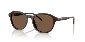 แว่นกันแดด Emporio Armani EA4247U 625573 น้ำตาลประกาย สำหรับผู้ชาย
