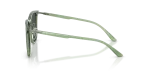 แว่นกันแดด Emporio Armani EA4255D-536287 Shiny Transparent Green Dark Grey แว่นกันแดด Emporio Armani EA4255D 536287 มุมข้าง ขาแว่นโลหะ