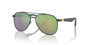Emporio Armani EK2001 30173R กรอบเขียวด้าน เลนส์มิเรอร์เขียวเทา