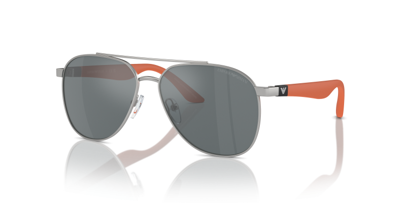 Emporio Armani EK2001 30456G แว่นกันแดดเด็กสีเงินด้าน