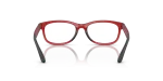 กรอบแว่นสายตา Emporio Armani EK3001F-5440 Shiny Transparent Red Emporio Armani EK3001F 5440 ขาแว่นด้านใน