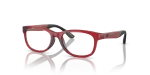 กรอบแว่นสายตา Emporio Armani EK3001F-5440 Shiny Transparent Red Emporio Armani EK3001F 5440 แว่นสายตาเด็กสีแดงโปร่งใส