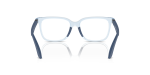 กรอบแว่นสายตาเด็ก Emporio Armani EK3006F-6141 Shiny Transparent Azure Emporio Armani EK3006F 6141 ขาแว่นด้านใน