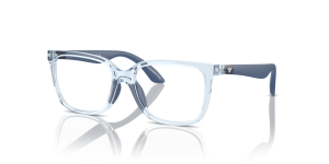 แว่นสายตาเด็ก Emporio Armani EK3006F 6141 ฟ้าโปร่งใสแวววาว