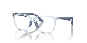 แว่นสายตาเด็ก Emporio Armani EK3006F 6141 ฟ้าโปร่งใสแวววาว