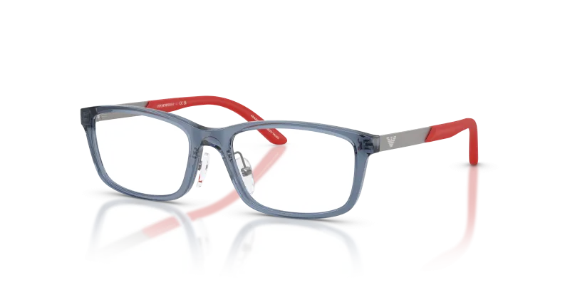 กรอบแว่นสายตาเด็ก Emporio Armani EK3009-6278 Transparent Blue แว่นสายตาเด็ก Emporio Armani EK3009 6278 น้ำเงินโปร่งใส