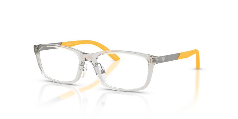 Emporio Armani EK3009 6279 แว่นสายตาเด็กสีเทาโปร่งใส