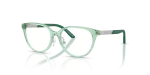 กรอบแว่นสายตา Emporio Armani EK3010-6281 Shiny Transparent Green Emporio Armani EK3010 6281 แว่นสายตาเด็กสีเขียวใส