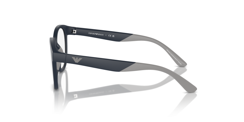 แว่นเด็ก Emporio Armani EK4001F 50891W มุมข้าง สะพานจมูกคานต่ำ