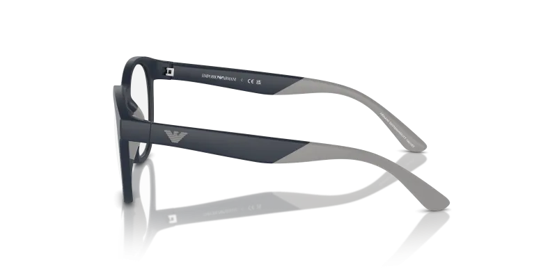 แว่นเด็ก Emporio Armani EK4001F 50891W มุมข้าง สะพานจมูกคานต่ำ