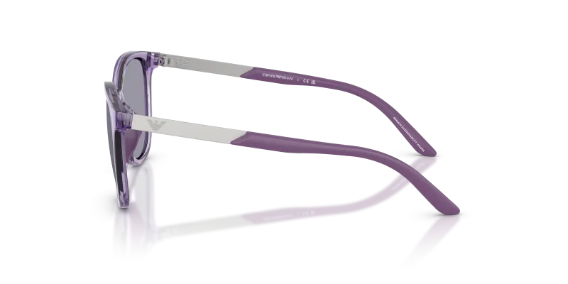 แว่นกันแดด Emporio Armani EK4007U 628080 มุมข้าง ขาแว่นเงินด้าน