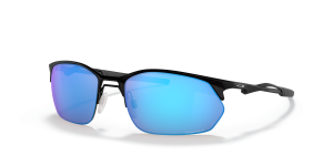 Oakley Wire Tap 2.0 OO4145 04 กรอบดำซาติน เลนส์ Prizm Sapphire