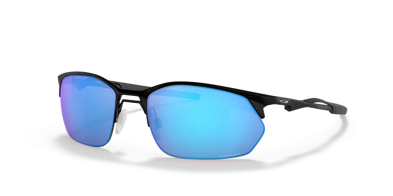 Oakley Wire Tap 2.0 OO4145 04 กรอบดำซาติน เลนส์ Prizm Sapphire