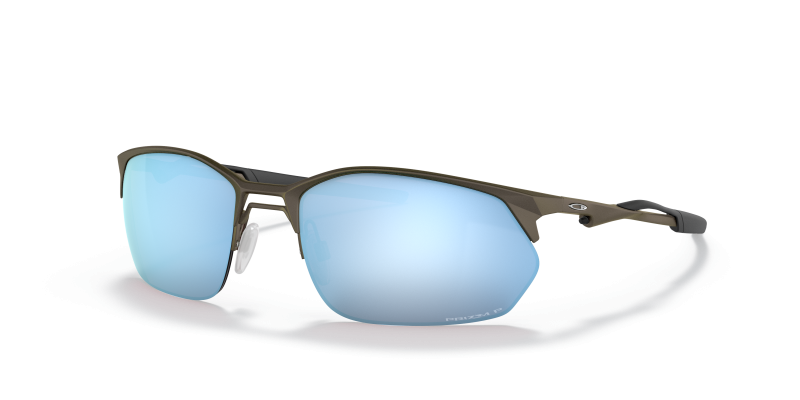 แว่นกันแดด Oakley Wire Tap 2.0 OO4145-06 Satin Lead Prizm Deep Water Oakley Wire Tap 2.0 OO4145-06 แว่นกันแดดทรงสี่เหลี่ยมผืนผ้า