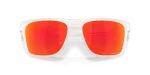 แว่นกันแดด Oakley Leffingwell OO9100-20 Matte Vapor Prizm Ruby Oakley Leffingwell OO9100 20 close-up ด้านหน้า