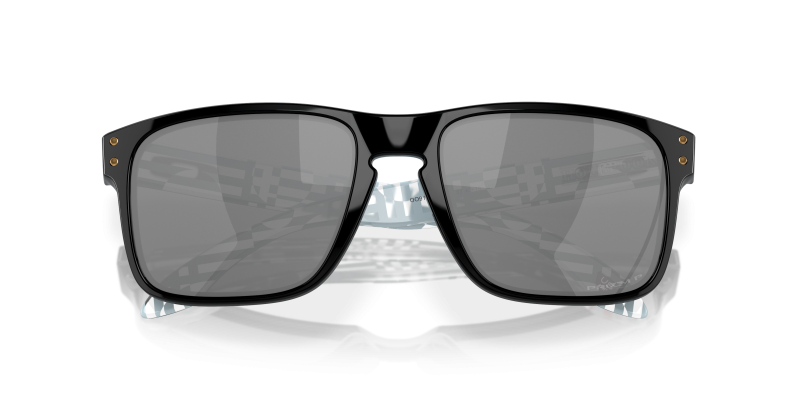 Oakley Holbrook OO9102-Y7 ดำ close-up ด้านหน้า