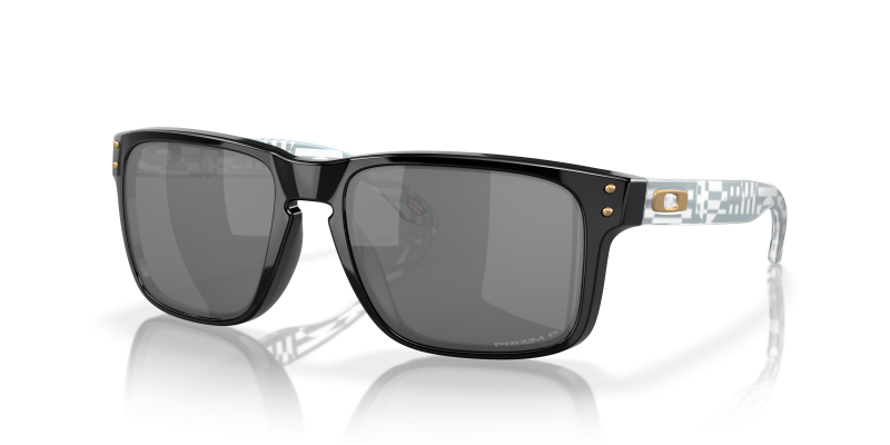 แว่นกันแดด Oakley Holbrook OO9102-Y7 Black Introspect Collection Oakley Holbrook OO9102-Y7 ดำ แว่นกันแดดทรงสี่เหลี่ยมจัตุรัส
