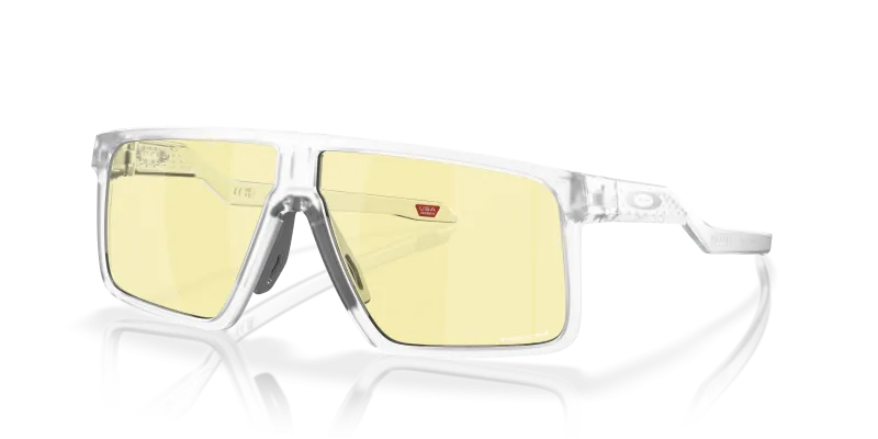 แว่นกันแดด Oakley HELUX OO9285-04 Matte Clear Prizm Gaming Oakley HELUX OO9285-04 แว่นเกมมิ่งทรงสี่เหลี่ยมผืนผ้า