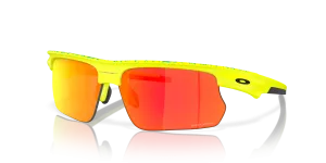 Oakley Bisphaera OO9400 13 กรอบเหลืองลูกเทนนิส เลนส์ Prizm Ruby