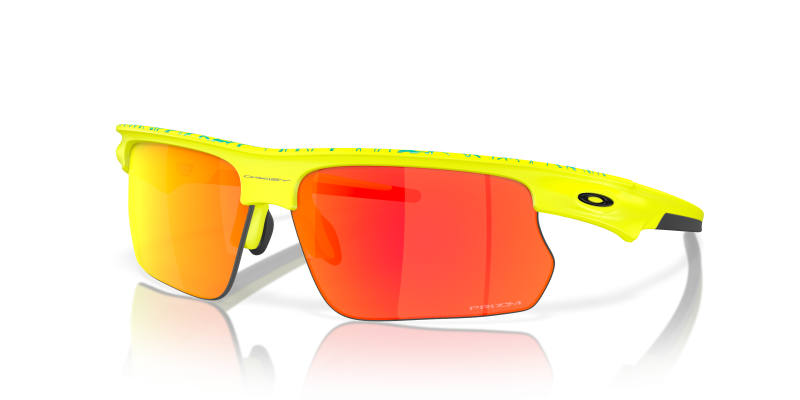 แว่นกันแดด Oakley Bisphaera OO9400-13 Tennis Yellow Prizm Ruby Oakley Bisphaera OO9400 13 กรอบเหลืองลูกเทนนิส เลนส์ Prizm Ruby