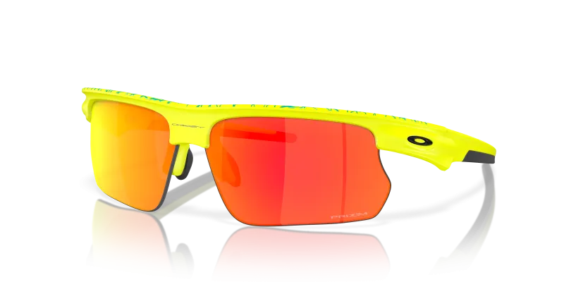Oakley Bisphaera OO9400 13 กรอบเหลืองลูกเทนนิส เลนส์ Prizm Ruby