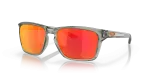 Oakley Sylas (A) OO9448F-13 เทาหมึก แว่นกันแดดทรงสี่เหลี่ยมผืนผ้า