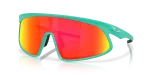 แว่นกันแดด Oakley RSLV OO9484D-05 Matte Celeste Oakley RSLV OO9484D-05 แว่นกันแดดทรงชิลด์ปั่นจักรยาน