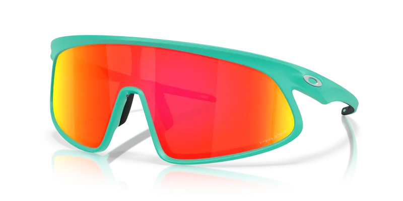 แว่นกันแดด Oakley RSLV OO9484D-05 Matte Celeste Oakley RSLV OO9484D-05 แว่นกันแดดทรงชิลด์ปั่นจักรยาน