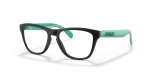 แว่นสายตาเด็ก Oakley Frogskins XS RX OY8009-01 Satin Black Oakley Frogskins XS RX OY8009 01 แว่นสายตาเด็กดำด้าน