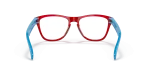 แว่นสายตาเด็ก Oakley Frogskins XS RX OY8009-02 Oakley OY8009-02 ขาแว่น Electric Blue ด้านใน