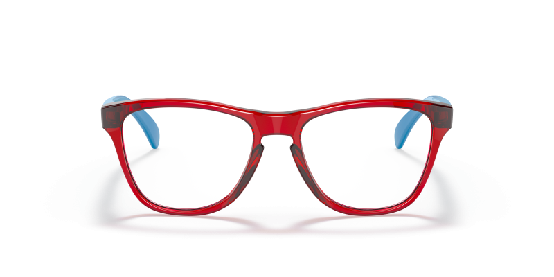 Oakley Frogskins XS RX OY8009-02 สีแดงโปร่งแสง ด้านหน้า