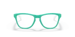 แว่นสายตาเด็ก Oakley Frogskins XS RX OY8009-05 Satin Celeste Oakley Frogskins XS RX OY8009 05 กรอบแว่นสายตาเด็กด้านหน้า
