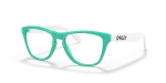 แว่นสายตาเด็ก Oakley Frogskins XS RX OY8009-05 Satin Celeste Oakley Frogskins XS RX OY8009 05 แว่นสายตาเด็กฟ้าอมเขียว