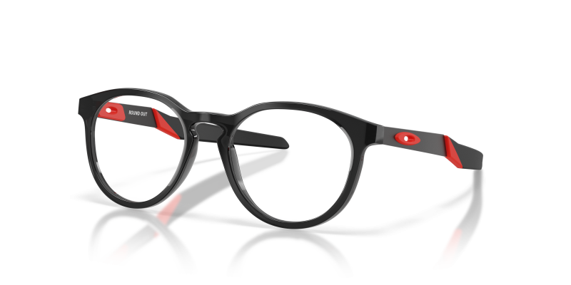 กรอบแว่นสายตา Oakley Round Out OY8014-04 Black Ink Oakley Round Out OY8014 04 กรอบแว่นสายตาเด็กสีดำหมึก