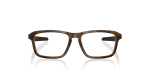 Oakley Quad Out OY8023-03 ลายน้ำตาลซาติน ด้านหน้า