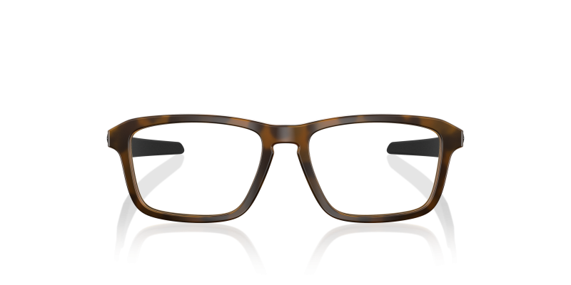 Oakley Quad Out OY8023-03 ลายน้ำตาลซาติน ด้านหน้า