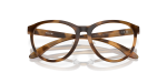 กรอบแว่นสายตา Oakley Aglow OY8027D-02 Satin Brown Tortoise Oakley Aglow OY8027D 02 close-up ด้านหน้า