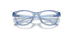 กรอบแว่นสายตา Oakley Humbly (A) OY8029F-02 Polished Transparent Blue Oakley Humbly (A) OY8029F-02 close-up ด้านหน้า