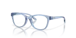 กรอบแว่นสายตา Oakley Humbly (A) OY8029F-02 Polished Transparent Blue Oakley Humbly (A) OY8029F-02 กรอบแว่นสายตาเด็กทรงกลม