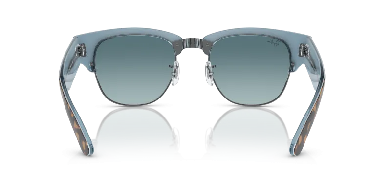Rayban Mega Clubmaster RB0316S-13163M ฮาวานาน้ำเงิน ขาแว่นด้านใน