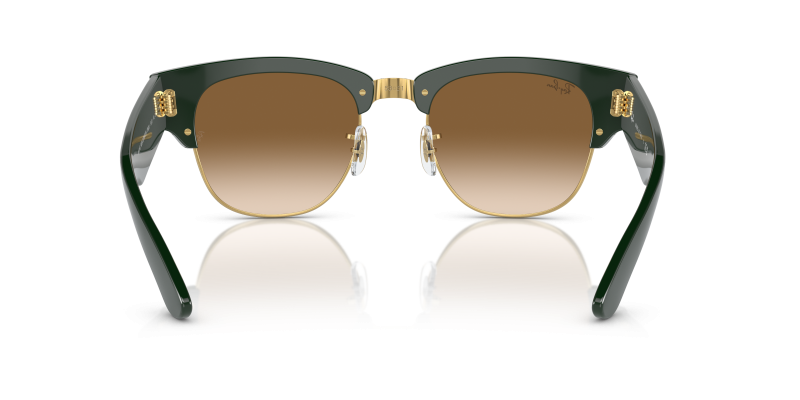 Rayban Mega Clubmaster RB0316S-136851 เขียวพื้นทอง ขาแว่นด้านใน