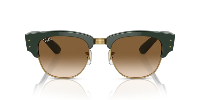 Rayban Mega Clubmaster RB0316S-136851 เขียวพื้นทอง ด้านหน้า