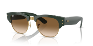 Rayban Mega Clubmaster RB0316S-136851 เขียวพื้นทอง แว่นกันแดดทรงสี่เหลี่ยมจัตุรัส