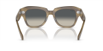 แว่นกันแดด Rayban State Street RB2186-140571 Striped Green Rayban State Street RB2186 140571 ขาแว่นด้านใน