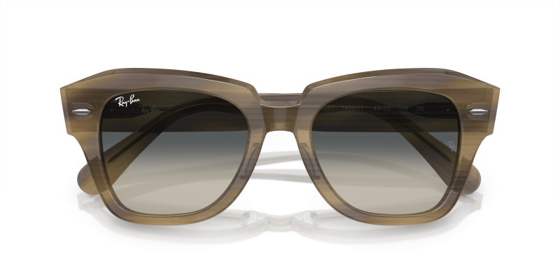 Rayban State Street RB2186 140571 close-up ด้านหน้า