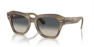 Rayban State Street RB2186 140571 แว่นกันแดดลายทางเขียว