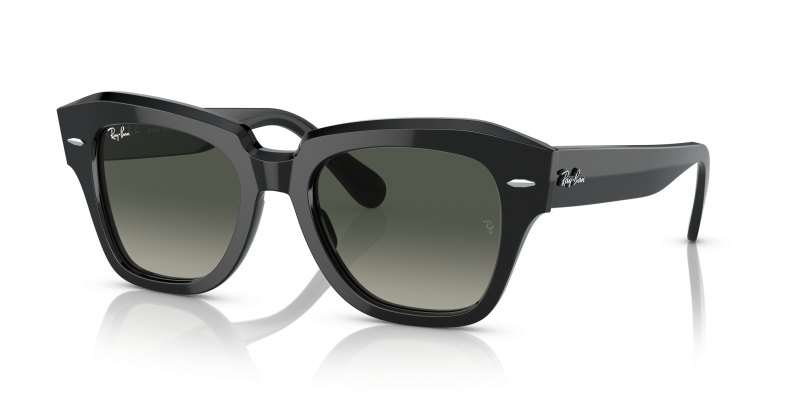 Rayban State Street RB2186 901 71 แว่นกันแดดสีดำ