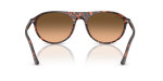 แว่นกันแดด Rayban RB2215F-14293B Havana Red Pink Gradient Rayban RB2215F 14293B ขาแว่นด้านใน